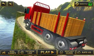 Uphill Gold Transporter Truck  - Screenshot 3