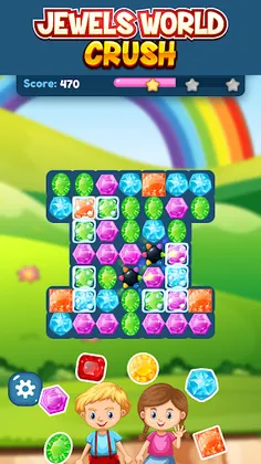Jewels World Crush - Screenshot 3
