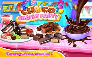 Choco Snacks Dessert Party - Screenshot 1