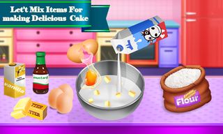 Rain Bow Cake Maker - Screenshot 1