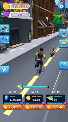 Idle Runner - Fun Clicker Game - Screenshot 1