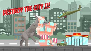 Hybrid Elephant: City Rampage - Screenshot 2