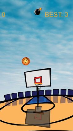 Inverted basketball (challenge - Screenshot 3