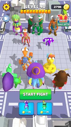 Monster Friends Merge Battle - Screenshot 2