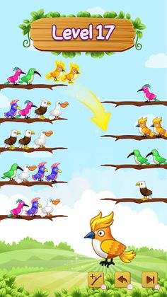 Bird Sort: Color Bird Sort - Screenshot 3
