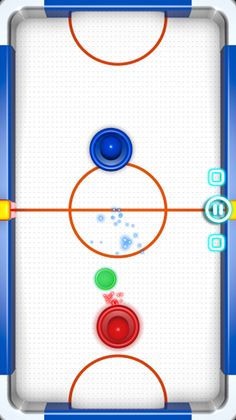 Glow Hockey - Screenshot 2