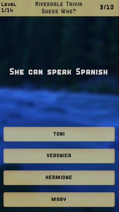 Riverdale Trivia Quiz - Screenshot 2