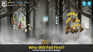 Monkey Battle: Swing Shot - Screenshot 1