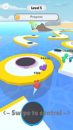 Trampoline run - Screenshot 2