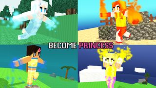 Blocky Princess: Elements War - Screenshot 1