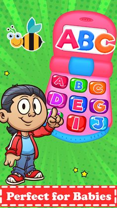 Baby phone learning games A-Z - Screenshot 2