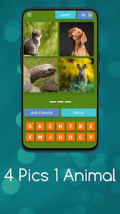4 Pics Animal Quiz - Screenshot 2