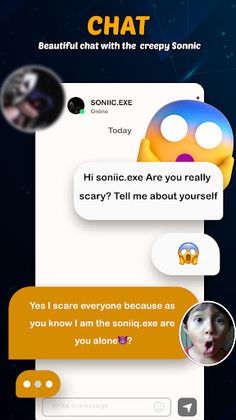 creepy soniic call & games - Screenshot 2