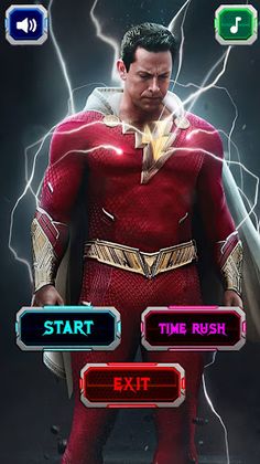 Shazam Movie: Match 3 Puzzle - Screenshot 1