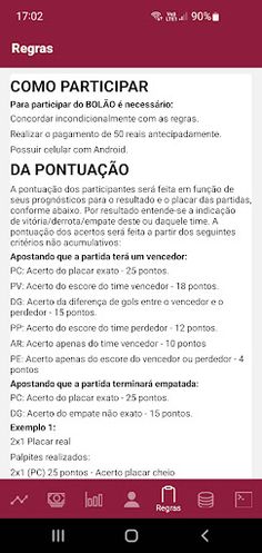 Bolão Copa 22 - Screenshot 3