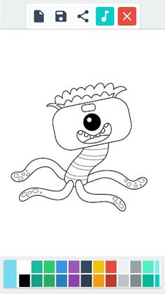 Virus Bacteria Coloring - Screenshot 2