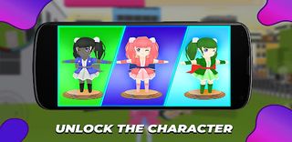 little girl school bully game - Screenshot 1