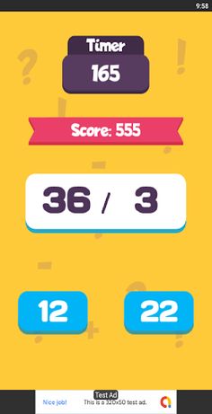 Math Quiz - Screenshot 4