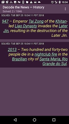 Decode the News – History I - Screenshot 3
