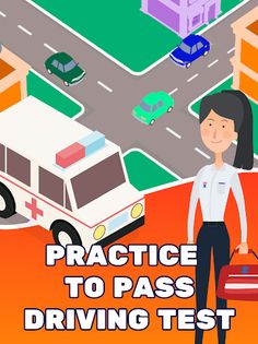 Driver Test Crossroads Traffic - Screenshot 4