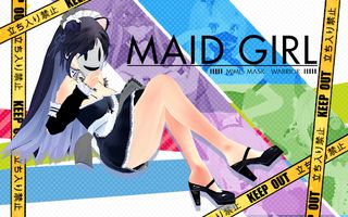 Maid Girl Mimi Mask Warrior - Screenshot 1