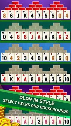 Tripeaks - Offline Solitaire - Screenshot 4