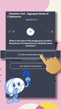 Chemistry advisor - tests - Screenshot 2