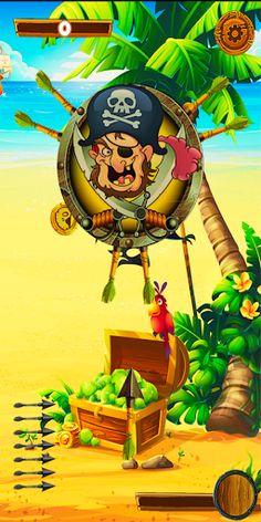 hit pirate knife - Screenshot 1