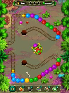 Jungle Fantasy Marble Shooter - Screenshot 2