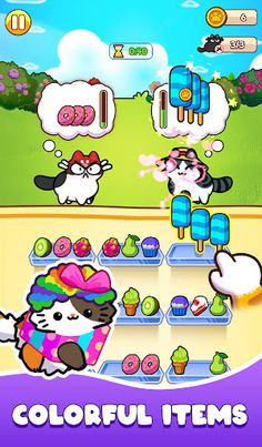 Cat & Fruit: Triple Match 2D - Screenshot 2