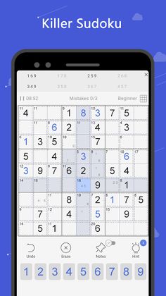Killer Sudoku - sudoku game - Screenshot 1