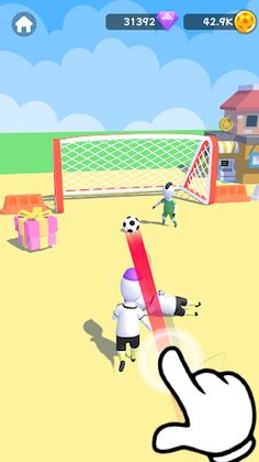 Flick and Kick - Screenshot 1