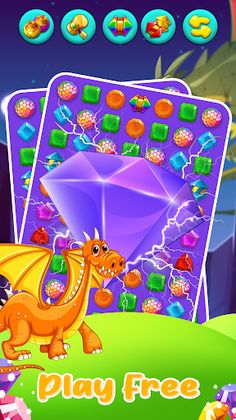Dragon Jewels Blast - Match 3 - Screenshot 4