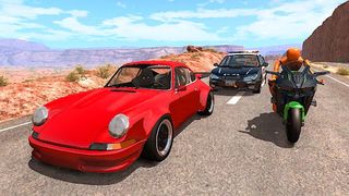 Moto Bike Dummy Crash Test Sim - Screenshot 1