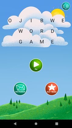 Ojibwe Word Game - Screenshot 1