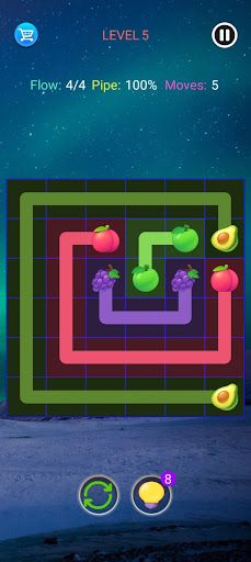 Fruit Link - Connect The Dots - Screenshot 2