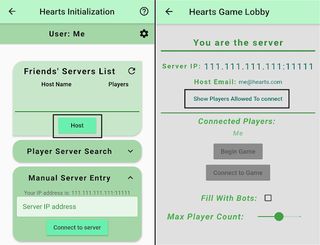 Hearts MultiPlayer - Warmware - Screenshot 1