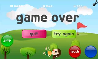 Finger Runner - tapping a scre - Screenshot 2