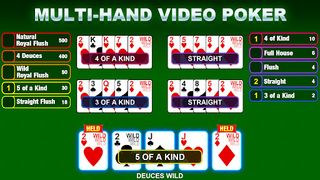 Video Poker - Classic Games - Screenshot 1