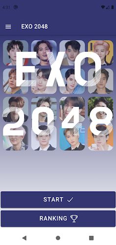 EXO 2048 Game - Screenshot 2