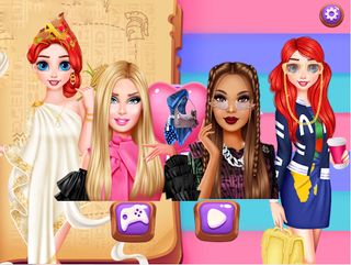 مسابقة اميرات: تحدي تجميل بنات - Screenshot 2