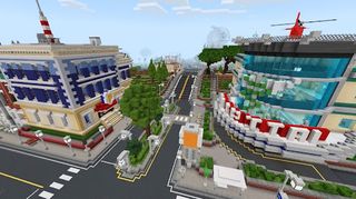 Modern World Craft Town City - Screenshot 1
