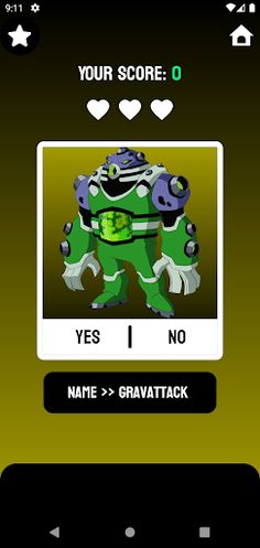 Ben omnitrix with 10 aliens - Screenshot 2