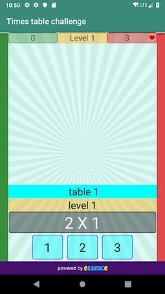 Times table challenge - Screenshot 2