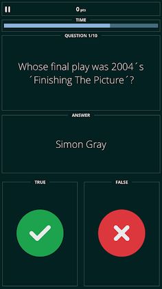 True or False Quiz - Screenshot 2