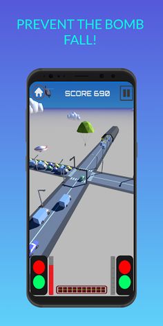 Sky Car Way - Traffic Game - Screenshot 2