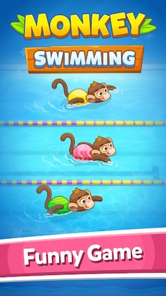 Monkey Swimming - Screenshot 1