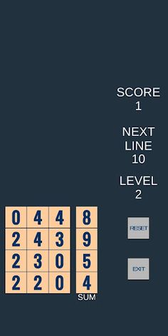 Match Sums - Screenshot 1