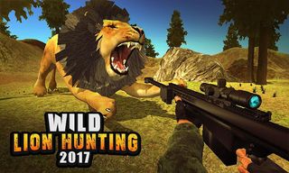 Animals Jungle Lion Shooting - Screenshot 1