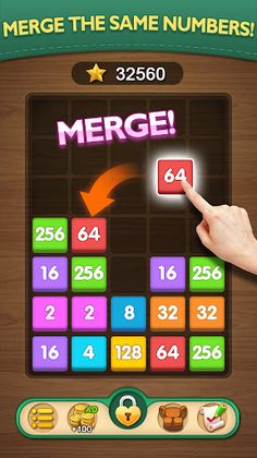 Merge Puzzle - Number Games - Screenshot 2
